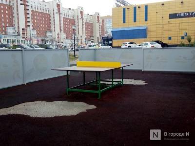 Два теннисных корта построят в Приокском районе
