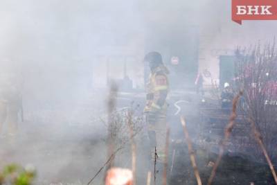 На юге Коми объявлена высокая пожароопасность