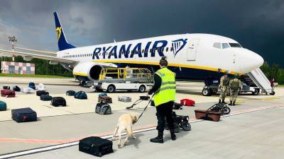 Авиаэксперт прокомментировал ситуацию вокруг посадки самолёта Ryanair в Белоруссии