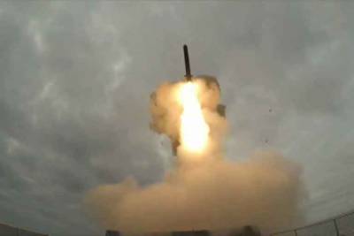 Корабль ВМФ РФ нанес удар по боевикам в Сирии гиперзвуковой ракетой «Циркон»
