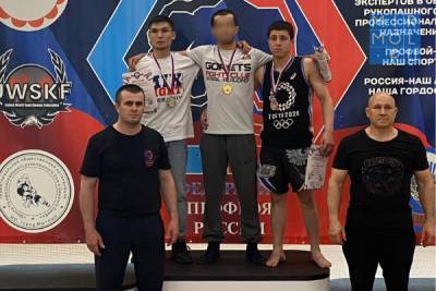 Росгвардеец из Дагестана одержал победу в чемпионате федерации профессионального боя России