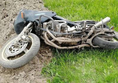 Под Касимовом мотоциклист погиб после опрокидывания в кювет