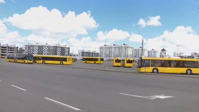 Новые электробусы начали курсировать в Минске