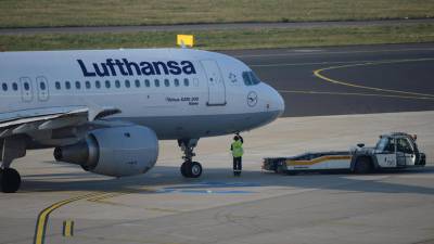 Аэропорт Минска: рейс Lufthansa во Франкфурт задержан из-за угрозы теракта
