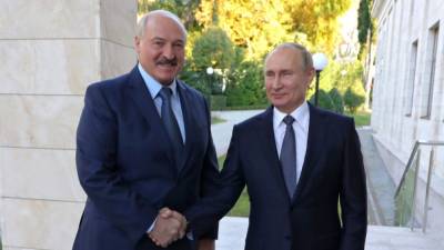 СМИ: очные переговоры Путина и Лукашенко состоятся 28 мая