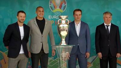 Главный трофей Евро-2020 представили в Парке Горького