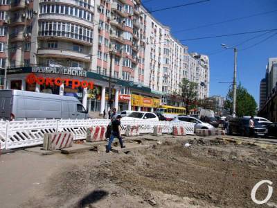 Не узнать: как идет ремонт квартала Преображенской у Привоза (фото)