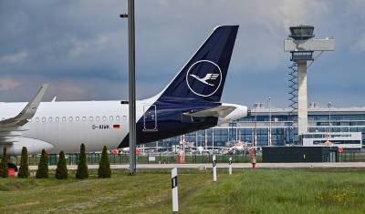 Немецкая авиакомпания Lufthansa сообщила о приостановке полетов над Белоруссией