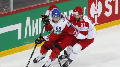 Чехия в овертайме обыграла Белоруссию в матче чемпионата мира