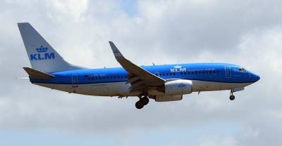 Авиакомпания KLM временно приостанавливает полёты над Белоруссией