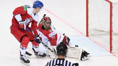 Чехия в овертайме обыграла Белоруссию на чемпионате мира по хоккею