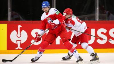 Чешские хоккеисты в овертайме обыграли белорусов на чемпионате мира