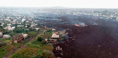 Извержение вулкана Ньирагонго в Демократической республике Конго - местная жительница рассказала, как потеряла мужа в огне - ТЕЛЕГРАФ