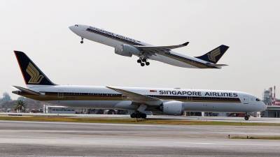Singapore Airlines прекращает полеты над Белоруссией
