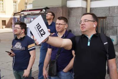 Tele2 провела для журналистов экскурсию «Петербург от телеграфа до Telegram»