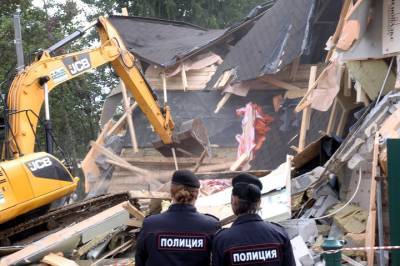 Незаконно построенные объекты демонтировали в промзоне «Очаково»