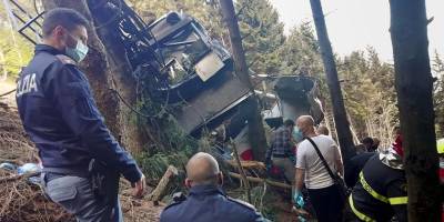 Расследование трагедии в Италии: за день до инцидента на канатной дороге произошла поломка