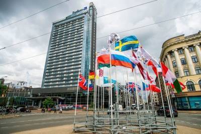 В Риге снимут все флаги Международной федерации хоккея после скандала с флагом Белоруссии