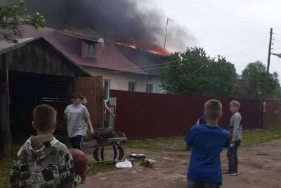В Тверской области две семьи остались без крыши над головой