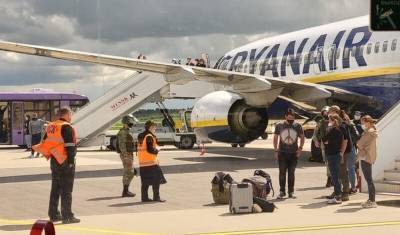 МИД заявил об отсутствии россиян среди сошедших в Минске с борта Ryanair
