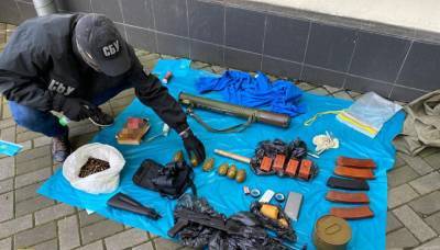 В центре Киева обнаружен схрон оружия