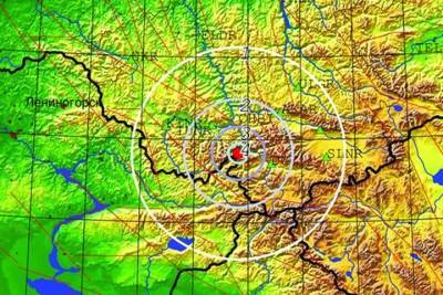 Землетрясения случились на Алтае и в Тыве