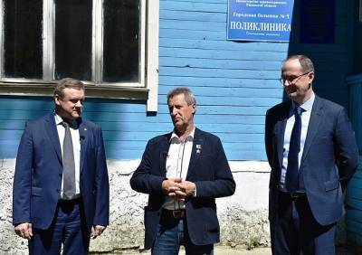 Губернатор принял участие в открытии мемориальной доски Паустовскому в Солотче