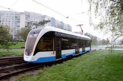 Экошпалы уложат на 37 трамвайных участках Москвы к 2022 году