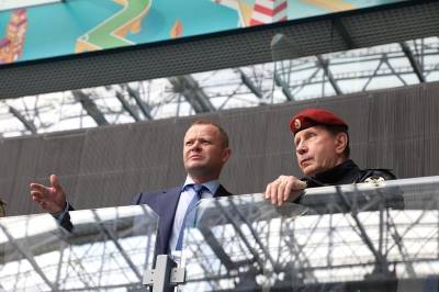 Директор Росгвардии оценил обеспечение безопасности чемпионата Европы по футболу в Петербурге