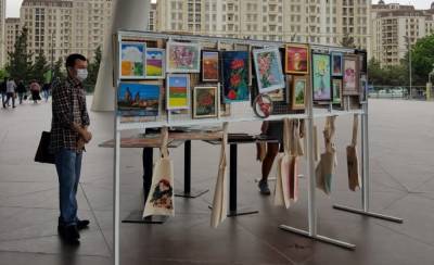 В Баку открылась арт-ярмарка проекта AXIN (ФОТО)