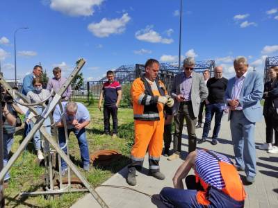 Нижегородский водоканал показал инновационную технологию санации труб