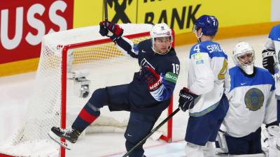 Сборная США по хоккею обыграла Казахстан на ЧМ-2021