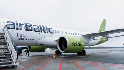 AirBaltic оценила издержки от отказа летать над Белоруссией в €200 тыс. в месяц