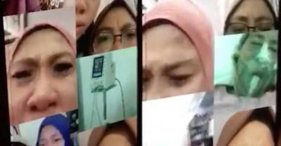 "Мама, открой глаза": Семья выложила трагичное видео, как прощается с пациенткой, умирающей от CoViD