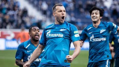 Артем Дзюба признан лучшим игроком петербургского "Зенита" в мае