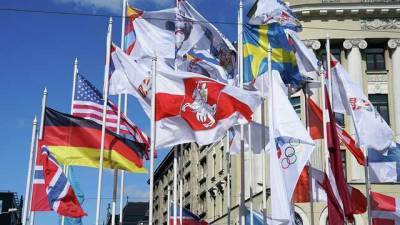 Флаг России сняли на чемпионате мира по хоккею в Риге