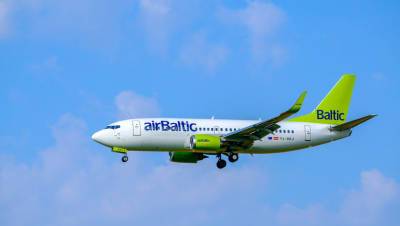 Латвийская авиакомпания AirBaltic отменит рейсы из Риги в Минск