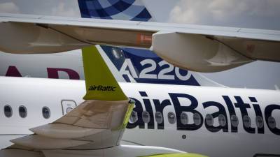 Авиакомпания airBaltic с 27 мая приостанавливает полёты из Риги в Минск