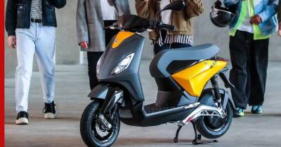 Piaggio сообщила первые детали о молодежном электрическом скутере One