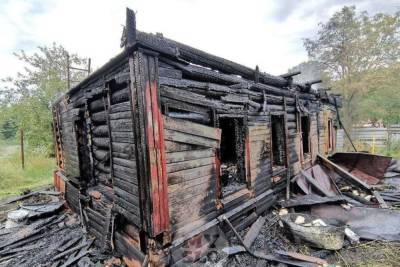 В посёлке Шипицыно Котласского района при пожаре в частном доме погиб пенсионер