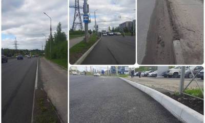 Мэр Петрозаводска объяснил, почему бортовой камень на дороге меняют частично