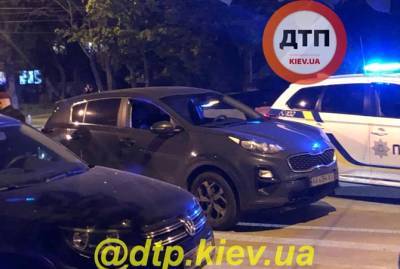 Ночная погоня в Киеве: полиция преследовала иностранцев, устроивших стрельбу и четыре аварии