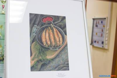 Жареная корюшка и маяк Анива: юные художники нарисовали Сахалин