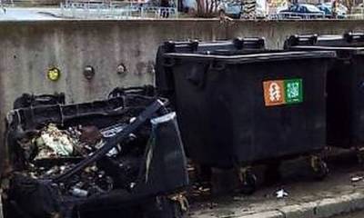 В Петрозаводске поймали психически больного поджигателя мусорных баков