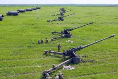 Артиллерия ВСУ устроила масштабные маневры у Крыма