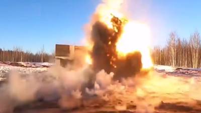 В Сети появилась видеозапись с испытаний нового российского ракетного комплекса