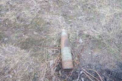 В Мурманске подозрительной находкой оказался артиллерийский снаряд