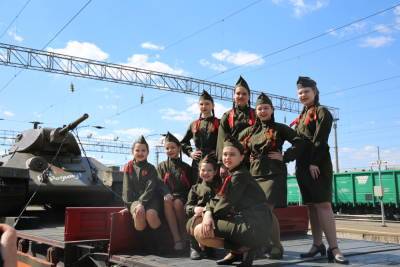 Ретропоезд «Воинский эшелон» осмотрели около 4,5 тыс. жителей Астраханской области