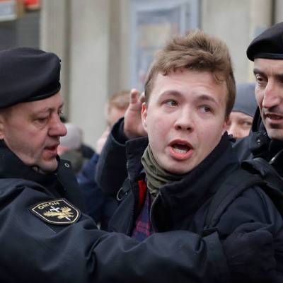 Глава КГБ Белоруссии Тертель назвал задержанного в Минске Протасевича террористом
