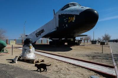 Разрисованный вандалами корабль «Буран» поместят в музей космонавтики